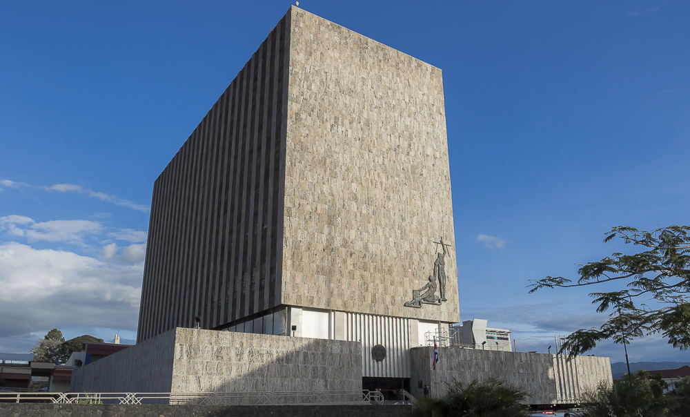 Edificio de la corte de Justicia de Costa Rica